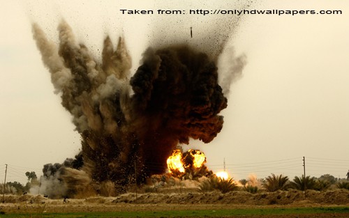 bomb explosion doom's day