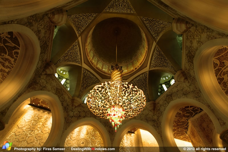 Sheikh Zayed Grand Mosque - inside
